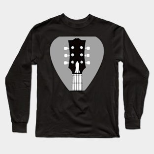 Guitar Headstock Long Sleeve T-Shirt